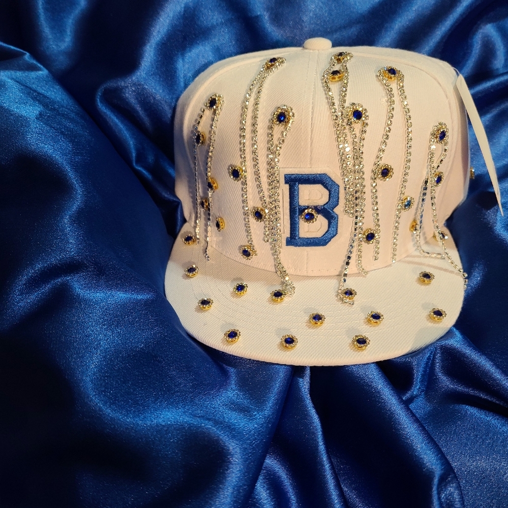 White Cap Blue Letterhead w/ Running Stones